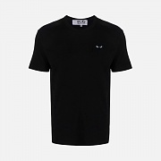Play Comme des Garcons Small Black Heart T-Shirt Black